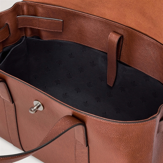 Mulberry Piccadilly Messenger Oak Two-Tone